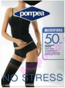 Calza Autoreggente Pompea Microfibra 50