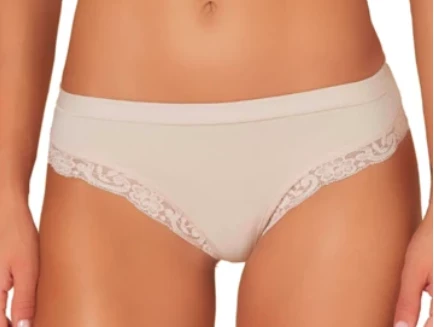 Perizoma Donna Cotone Modal E Pizzo Jadea 519 2 Perizoma Donna Cotone Modal E Pizzo Jadea 519 - immagine 2