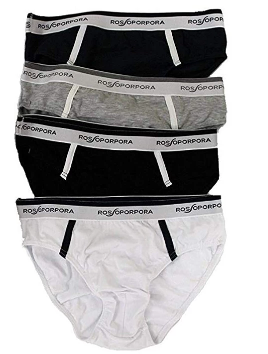 Slip Uomo Cotone Elasticizzato Rossoporpora US460 2 Slip Uomo Cotone Elasticizzato Rossoporpora US460 - immagine 2