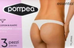 Perizoma Donna Invisibile String Cotone Elasticizzato Pompea Essential