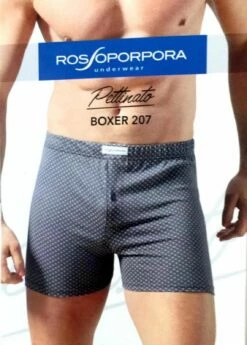 Boxer Uomo 100% Cotone Pettinato Rossoporpora Art.207